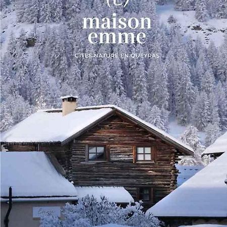 Maison Emme Molines-en-Queyras Exteriör bild